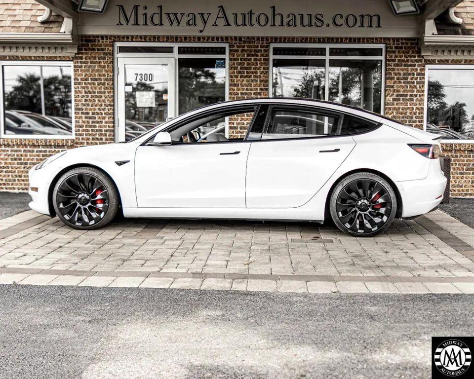 used 2021 Tesla Model 3 car, priced at $25,495