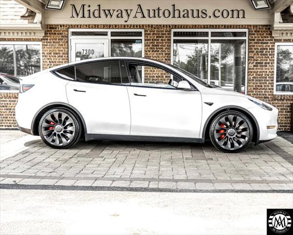 used 2020 Tesla Model Y car, priced at $27,995