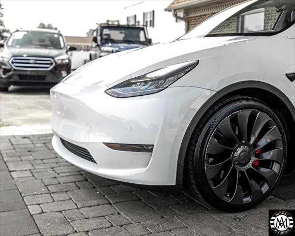 used 2020 Tesla Model Y car, priced at $27,995