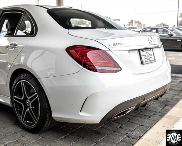 used 2019 Mercedes-Benz C-Class car, priced at $22,495