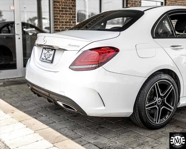 used 2019 Mercedes-Benz C-Class car, priced at $22,495