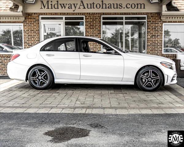 used 2019 Mercedes-Benz C-Class car, priced at $22,495