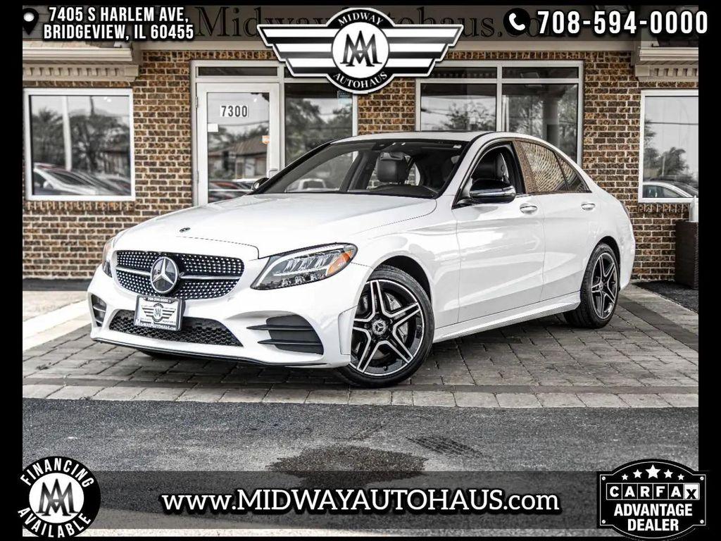 used 2019 Mercedes-Benz C-Class car, priced at $22,195