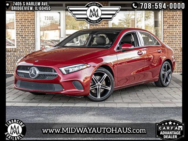 used 2022 Mercedes-Benz A-Class car, priced at $28,995