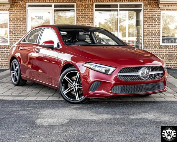 used 2022 Mercedes-Benz A-Class car, priced at $28,495