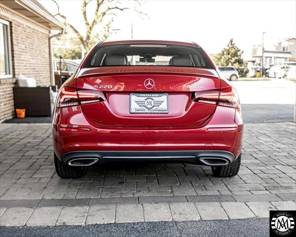 used 2022 Mercedes-Benz A-Class car, priced at $28,495