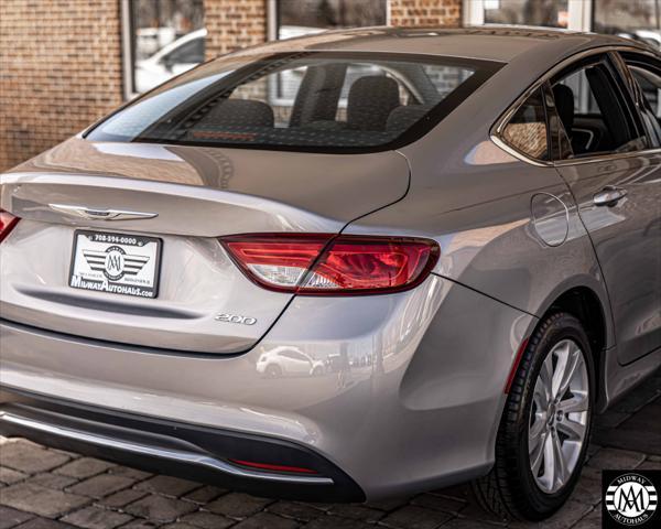 used 2015 Chrysler 200 car, priced at $10,995