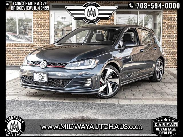 used 2020 Volkswagen Golf GTI car, priced at $20,995