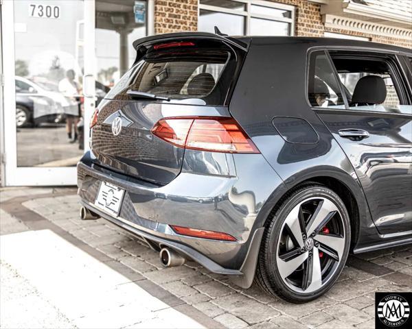 used 2020 Volkswagen Golf GTI car, priced at $20,995
