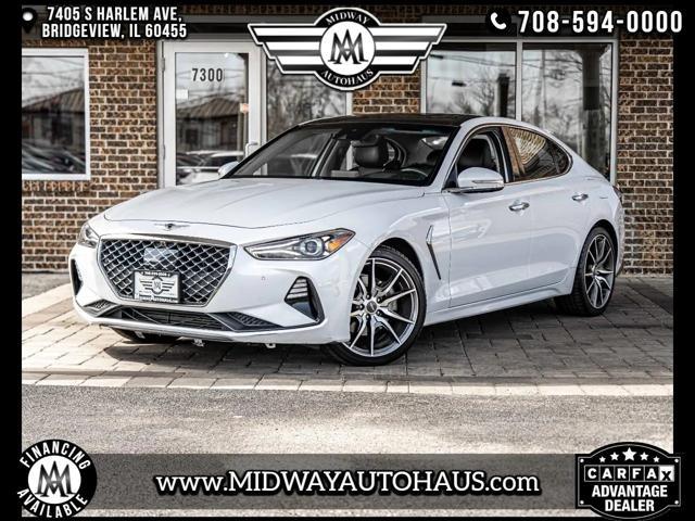 used 2019 Genesis G70 car, priced at $19,995