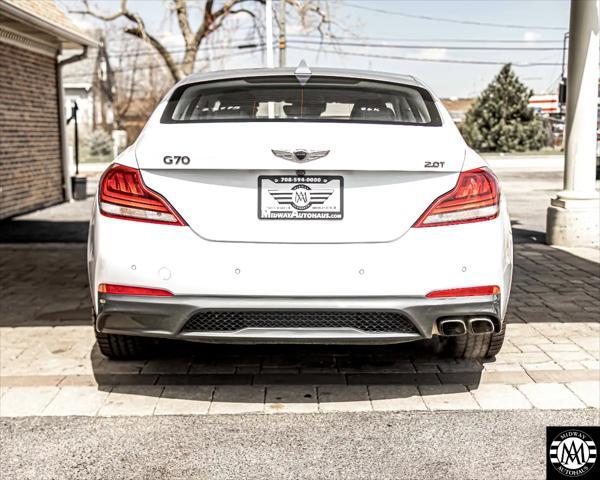 used 2019 Genesis G70 car, priced at $19,995