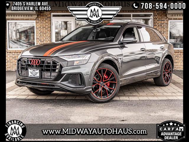 used 2019 Audi Q8 car, priced at $36,995