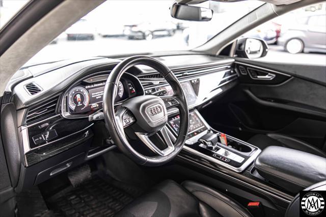 used 2019 Audi Q8 car, priced at $35,900