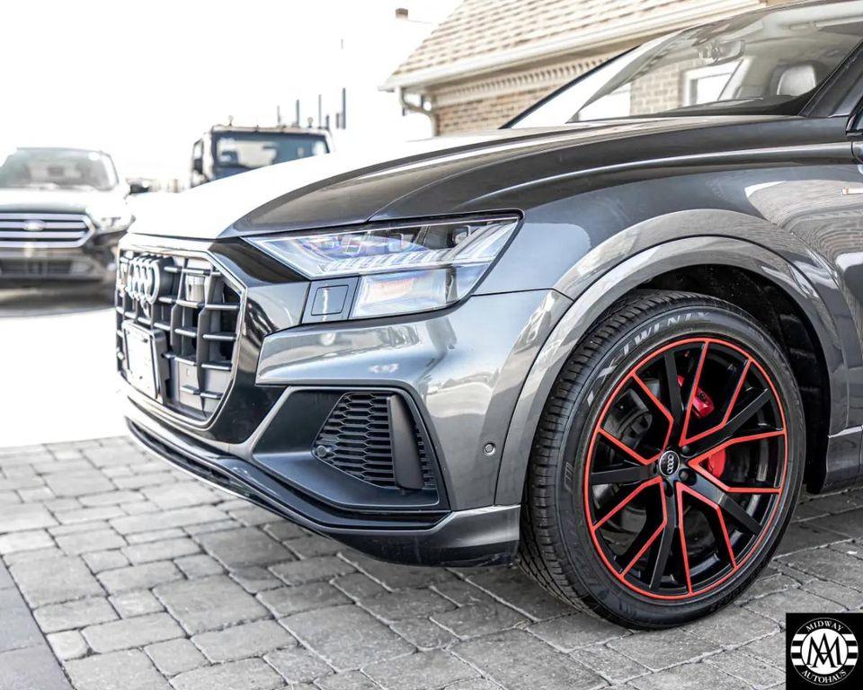 used 2019 Audi Q8 car, priced at $33,495