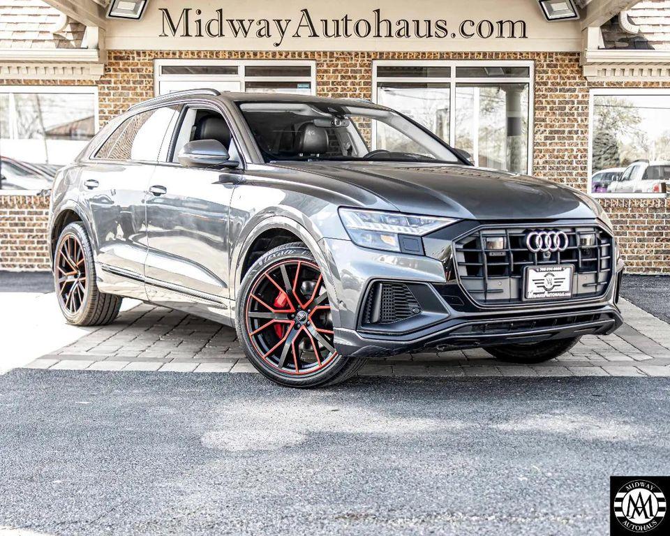 used 2019 Audi Q8 car, priced at $33,495