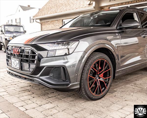 used 2019 Audi Q8 car, priced at $35,900