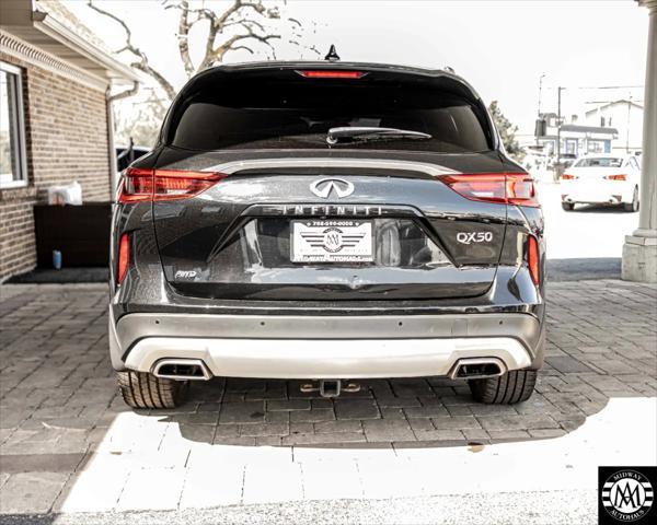 used 2021 INFINITI QX50 car, priced at $26,995
