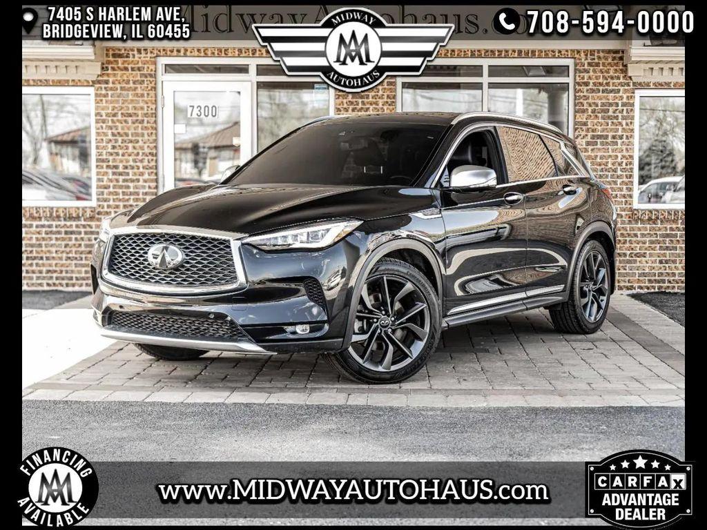 used 2021 INFINITI QX50 car, priced at $24,495