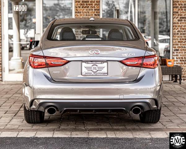 used 2021 INFINITI Q50 car, priced at $29,295