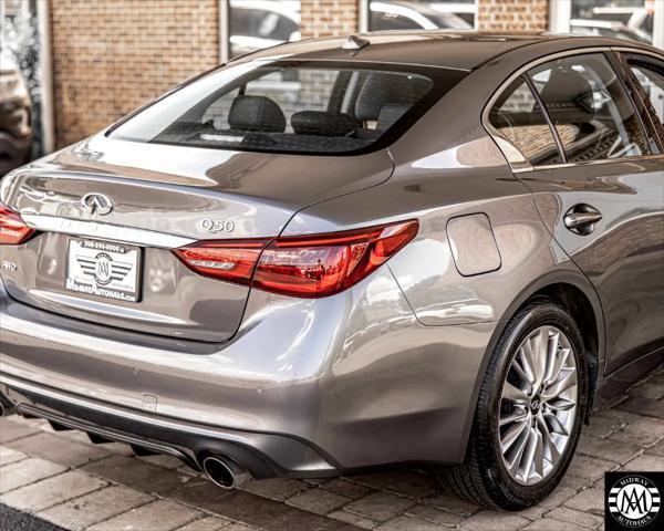 used 2021 INFINITI Q50 car, priced at $29,295