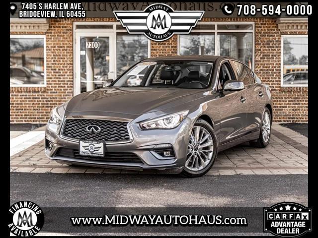 used 2021 INFINITI Q50 car, priced at $29,295