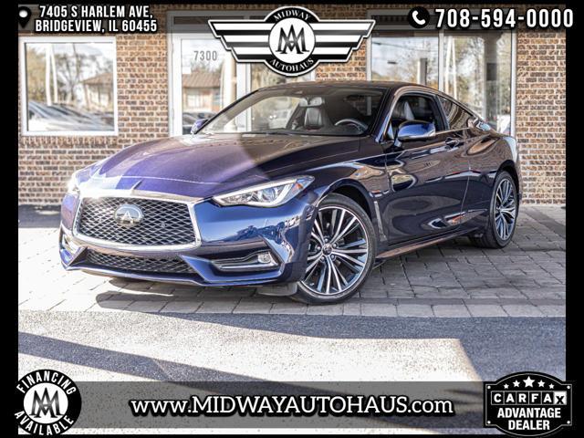 used 2021 INFINITI Q60 car, priced at $33,995