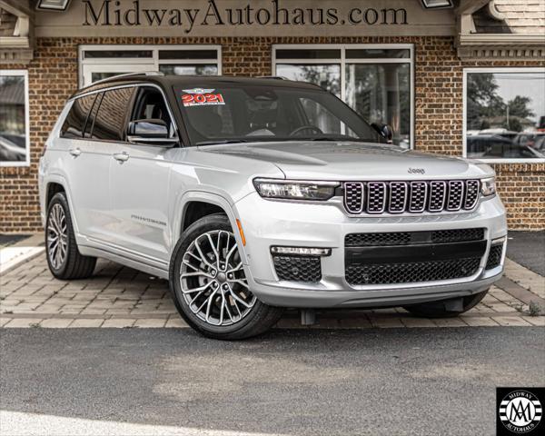 used 2021 Jeep Grand Cherokee L car, priced at $41,995