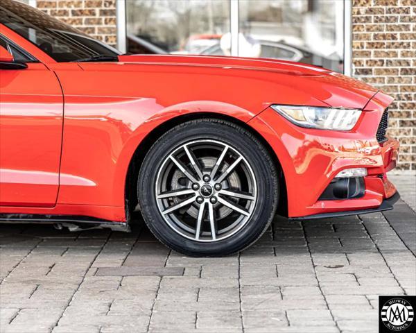 used 2017 Ford Mustang car, priced at $18,995