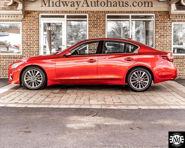 used 2021 INFINITI Q50 car, priced at $30,995