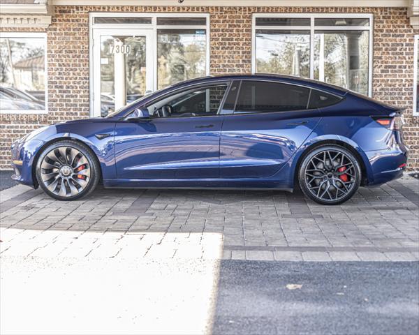 used 2023 Tesla Model 3 car, priced at $31,190