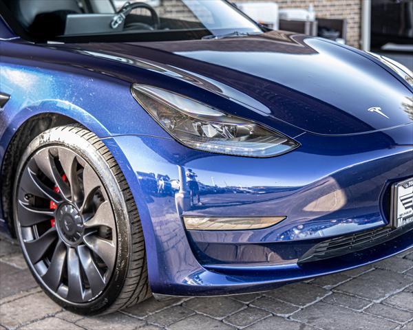 used 2023 Tesla Model 3 car, priced at $31,190