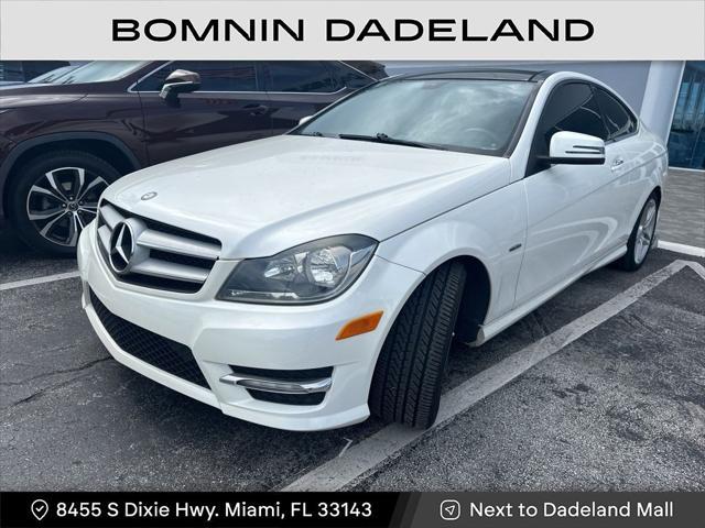 used 2012 Mercedes-Benz C-Class car, priced at $7,490