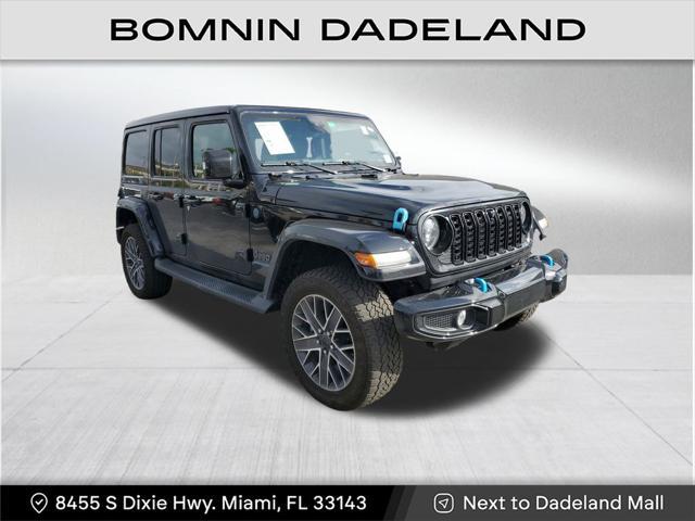 used 2024 Jeep Wrangler 4xe car, priced at $47,990
