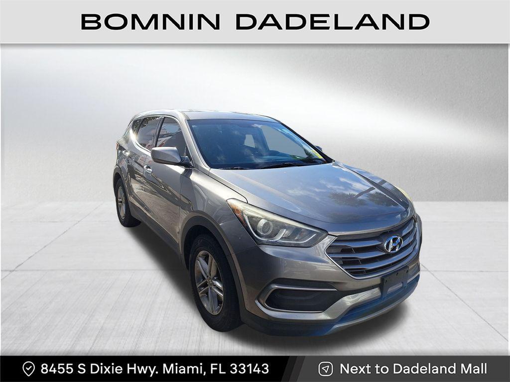 used 2018 Hyundai Santa Fe Sport car, priced at $9,990