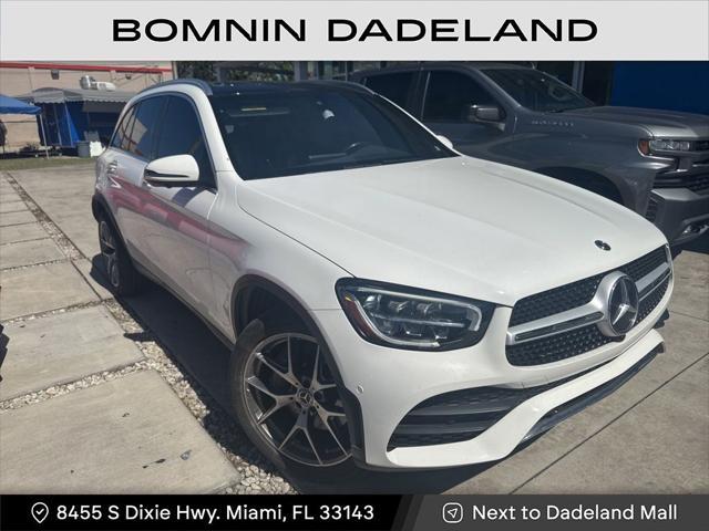 used 2020 Mercedes-Benz GLC 300 car, priced at $20,990