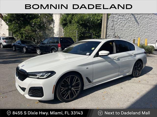 used 2022 BMW M550 car, priced at $54,990