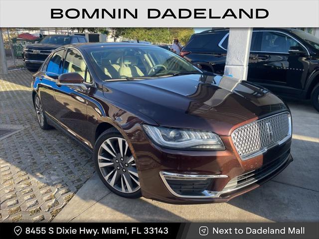 used 2019 Lincoln MKZ car, priced at $18,490