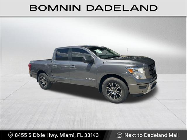 used 2021 Nissan Titan car, priced at $21,490