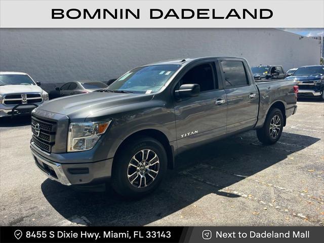 used 2021 Nissan Titan car, priced at $21,490