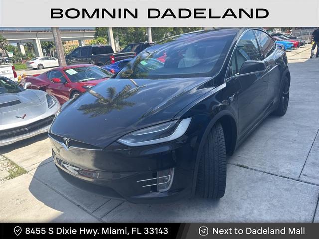 used 2018 Tesla Model X car, priced at $34,990