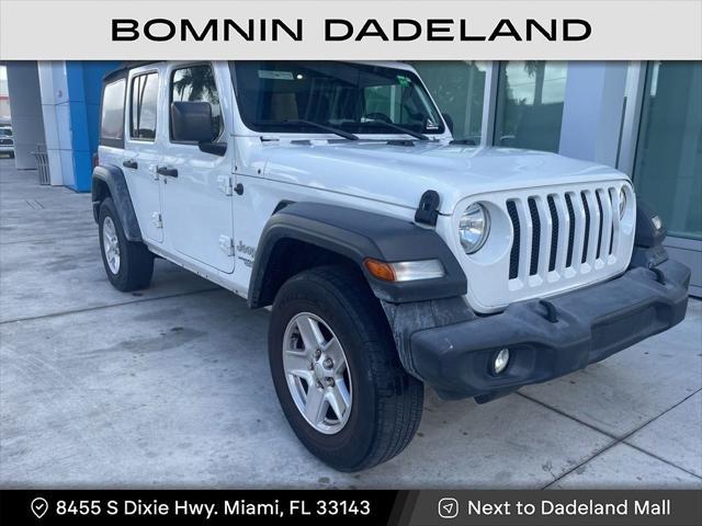 used 2018 Jeep Wrangler Unlimited car, priced at $16,990