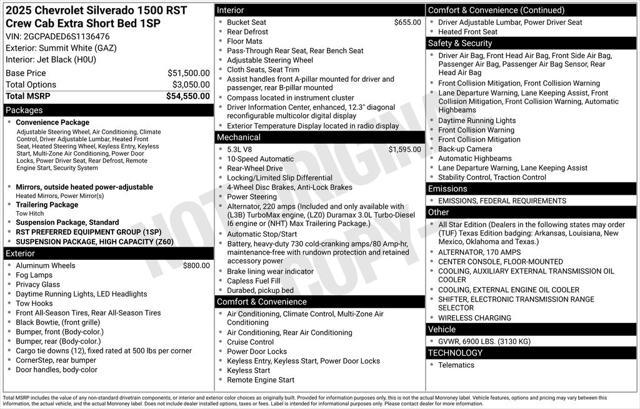 new 2025 Chevrolet Silverado 1500 car, priced at $37,295