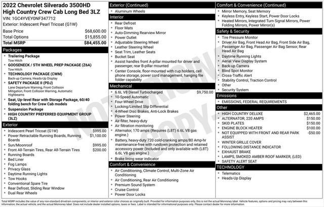 used 2022 Chevrolet Silverado 3500 car, priced at $49,990