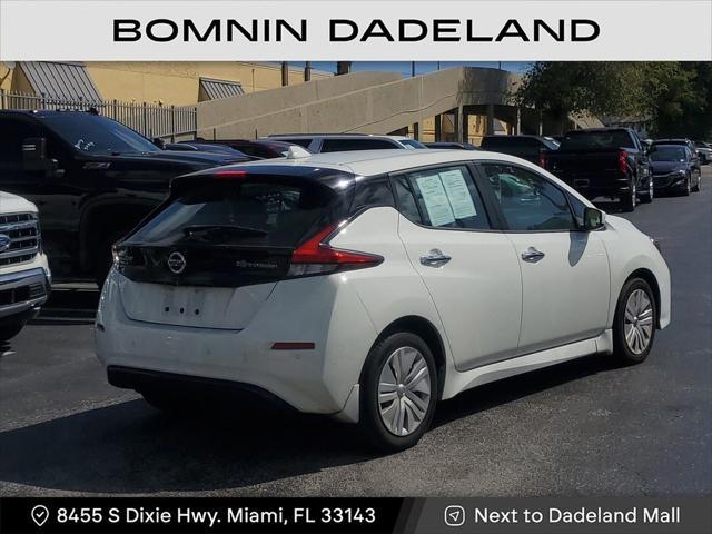 used 2020 Nissan Leaf car, priced at $9,490