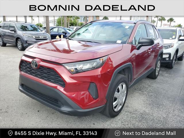 used 2021 Toyota RAV4 car, priced at $19,990
