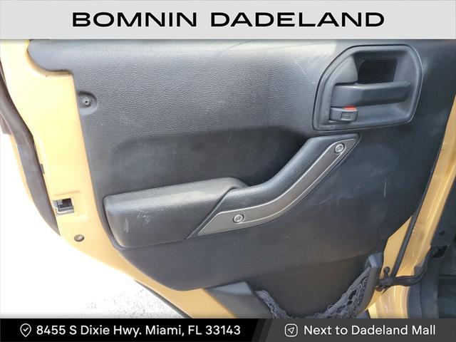 used 2014 Jeep Wrangler Unlimited car, priced at $14,990