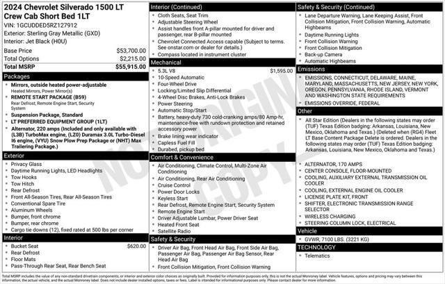 used 2024 Chevrolet Silverado 1500 car, priced at $44,990