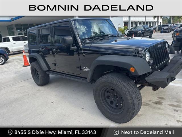 used 2015 Jeep Wrangler Unlimited car, priced at $15,990