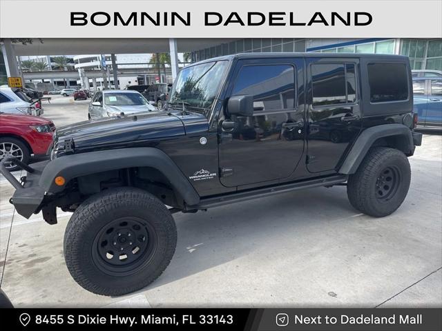 used 2015 Jeep Wrangler Unlimited car, priced at $15,990