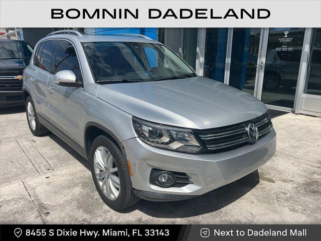 used 2016 Volkswagen Tiguan car, priced at $9,990